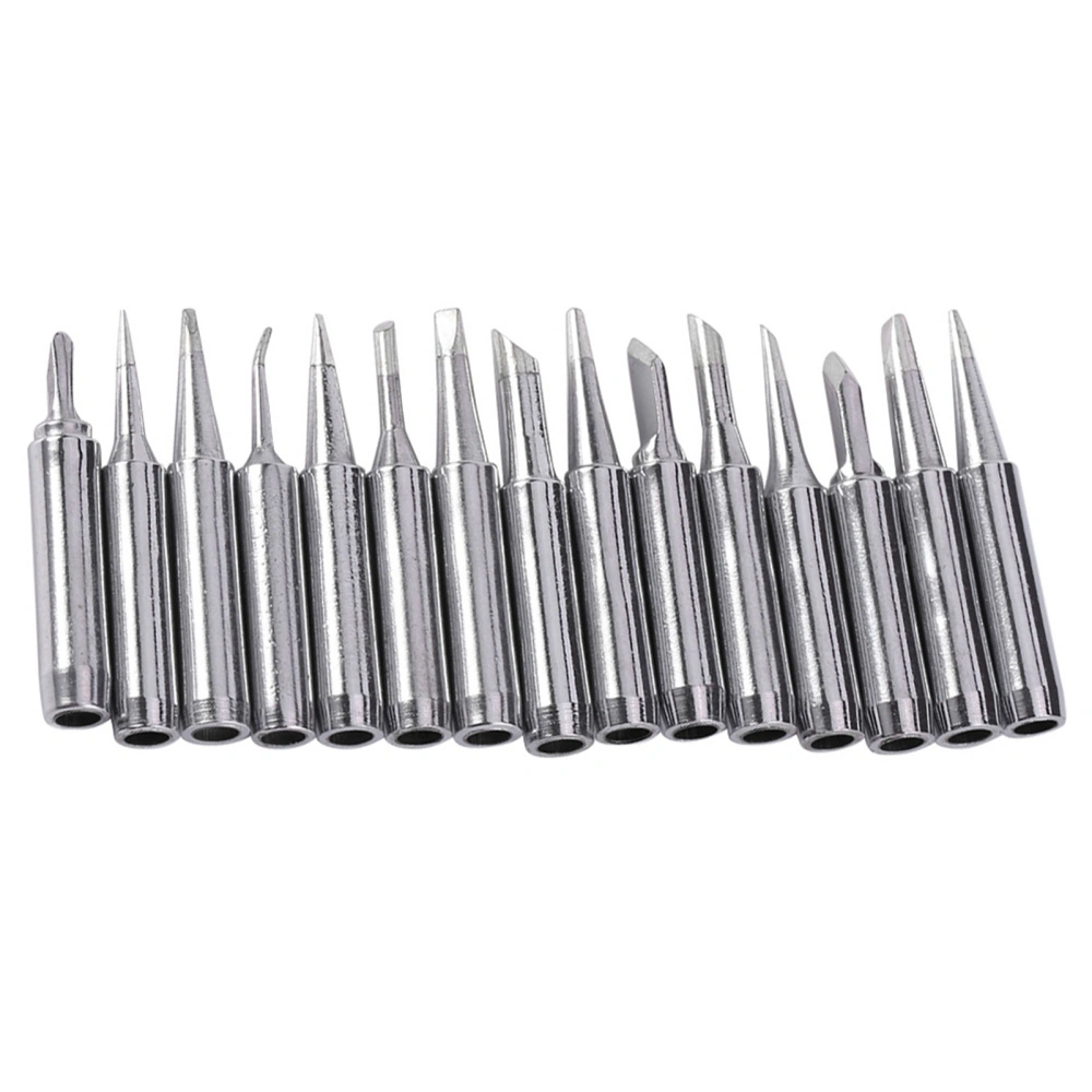 15/pcs Lead free Solder Tip Set Iron Tips 900M-T for 936, 937, 938, 969 Soldering Station