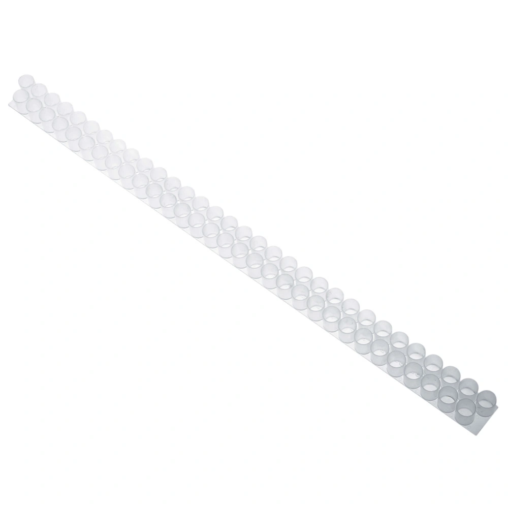 6pc Plastic Queen Bee Double Cell Bar Strip Set Base For Beekeeping With 63 Queen Cell Cups