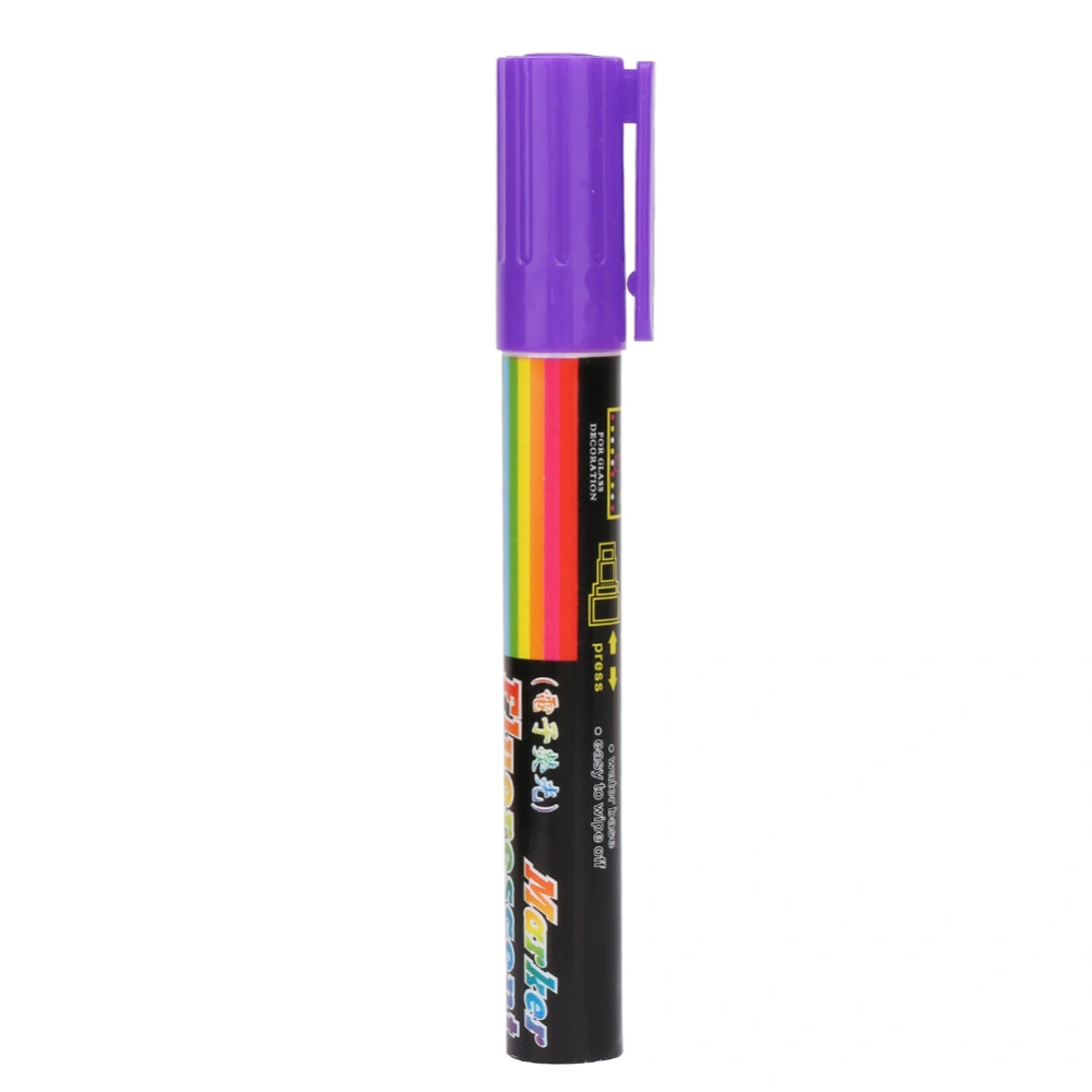 High Quality Plastic Bee Queen Marker Pen Mark Paint Tool Bee Keeping Tools 8 Colors(Purple)