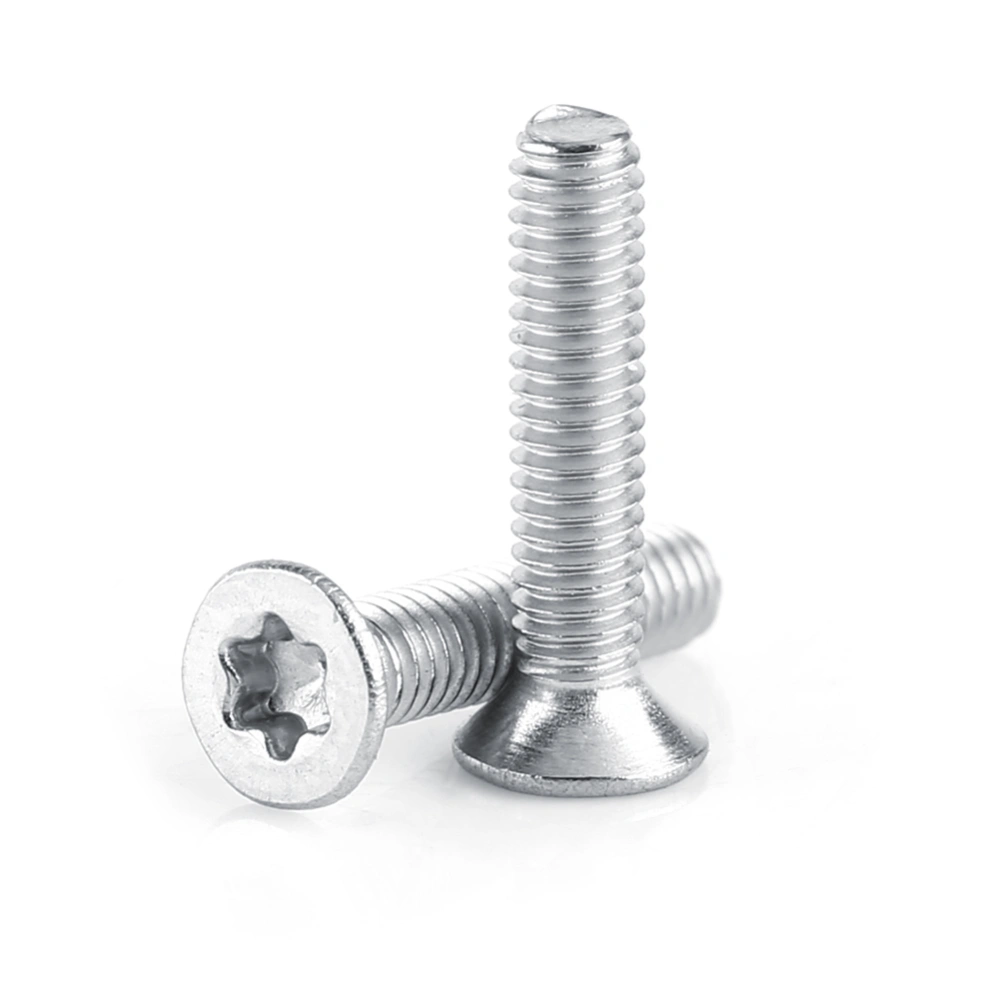 Star Drive Countersunk Flat Head Screws Bolts Stainless Steel (M2.5×12)