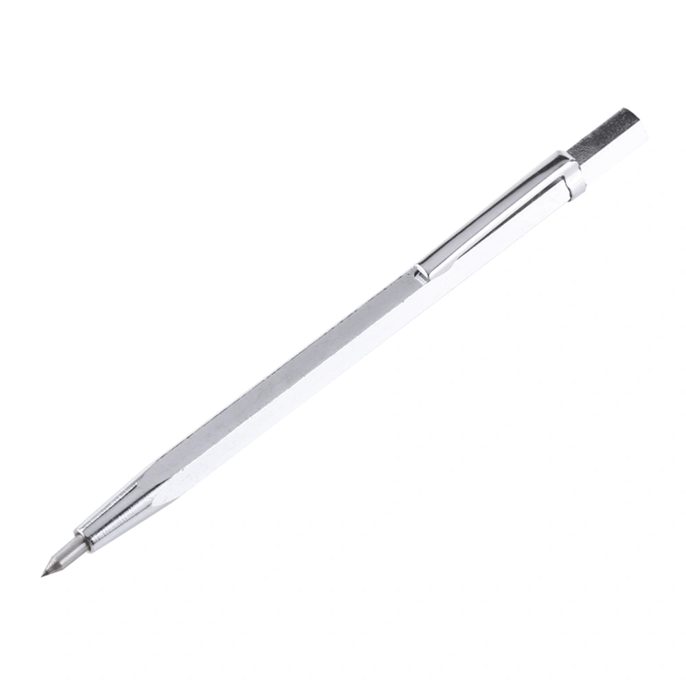 Portable Scriber Engraving Pen Tool Glass Ceramic Engraver Scribe Tool (Silver)