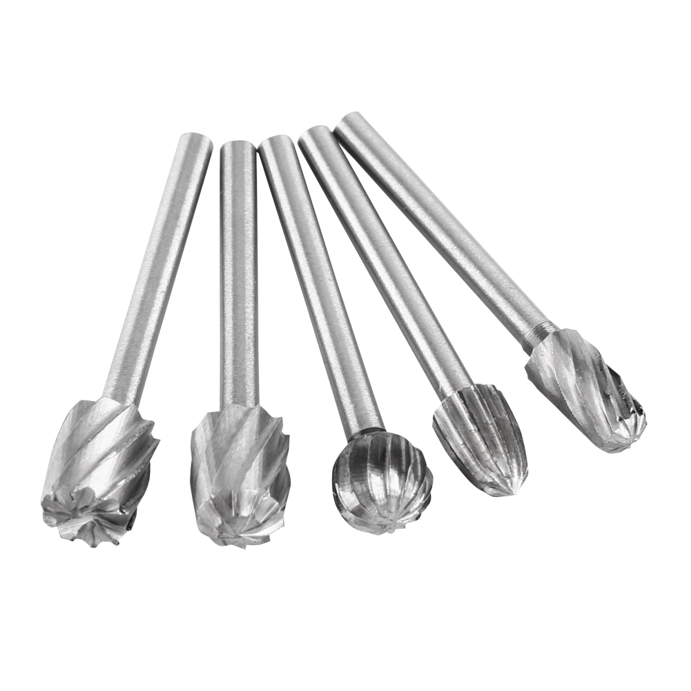 20pcs High Speed Steel Burrs Rotary Files Woodworking Carving Tool Set 1/8inch Shank