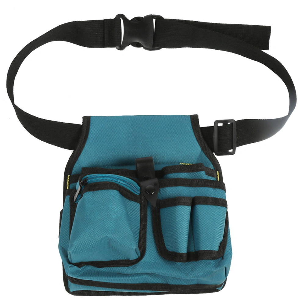 Durable Tool Bag Waist Hanging Convenient Holder with Belt for Electrician Mechanic