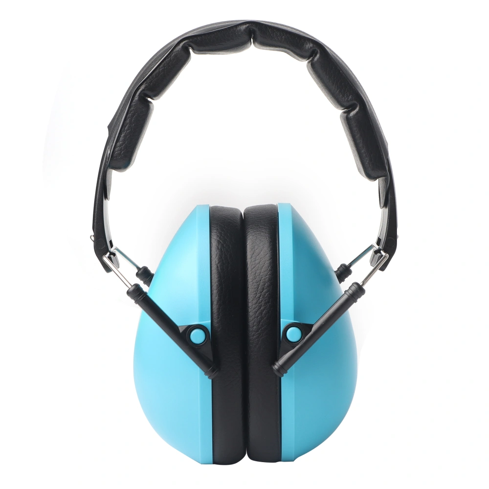 Noise Reduction Earmuffs Protect Kids Sound Hearing Ear Defenders (Blue)