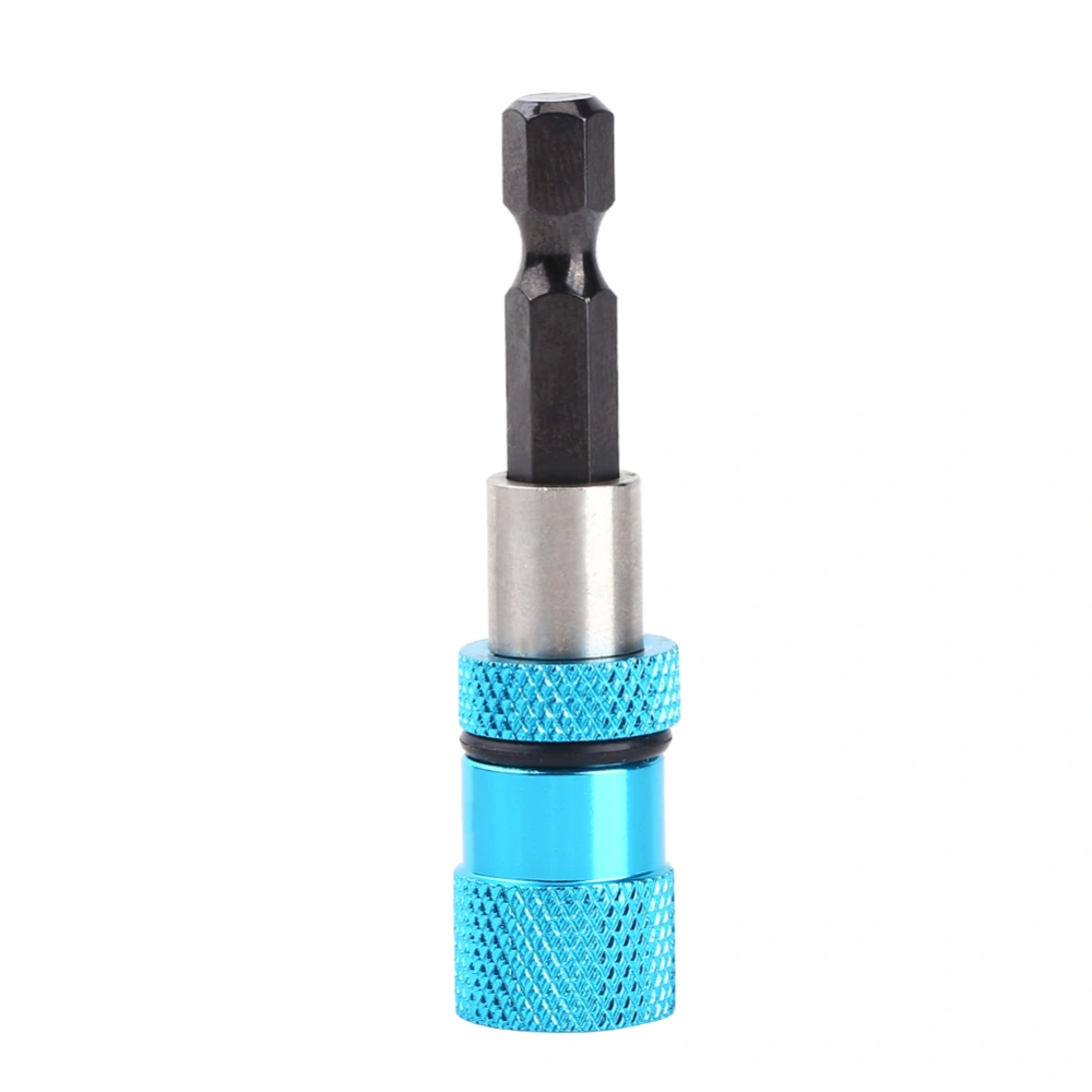 1/4inch Hex Shank Magnetic Bit Holder Extension Bar for Electric Drill Screwdriver Length 60mm