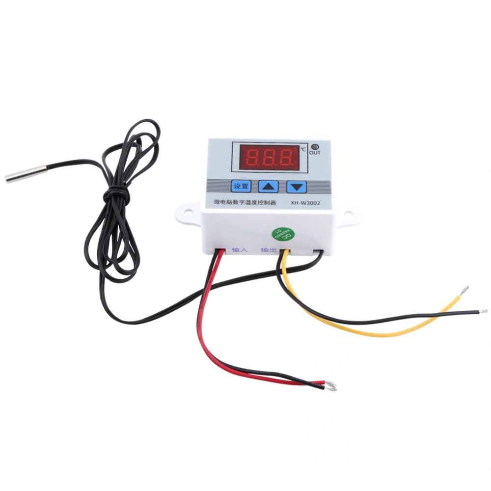 High Precision Digital Temperature Controller Thermostat Control Switch with Probe (DC12V)