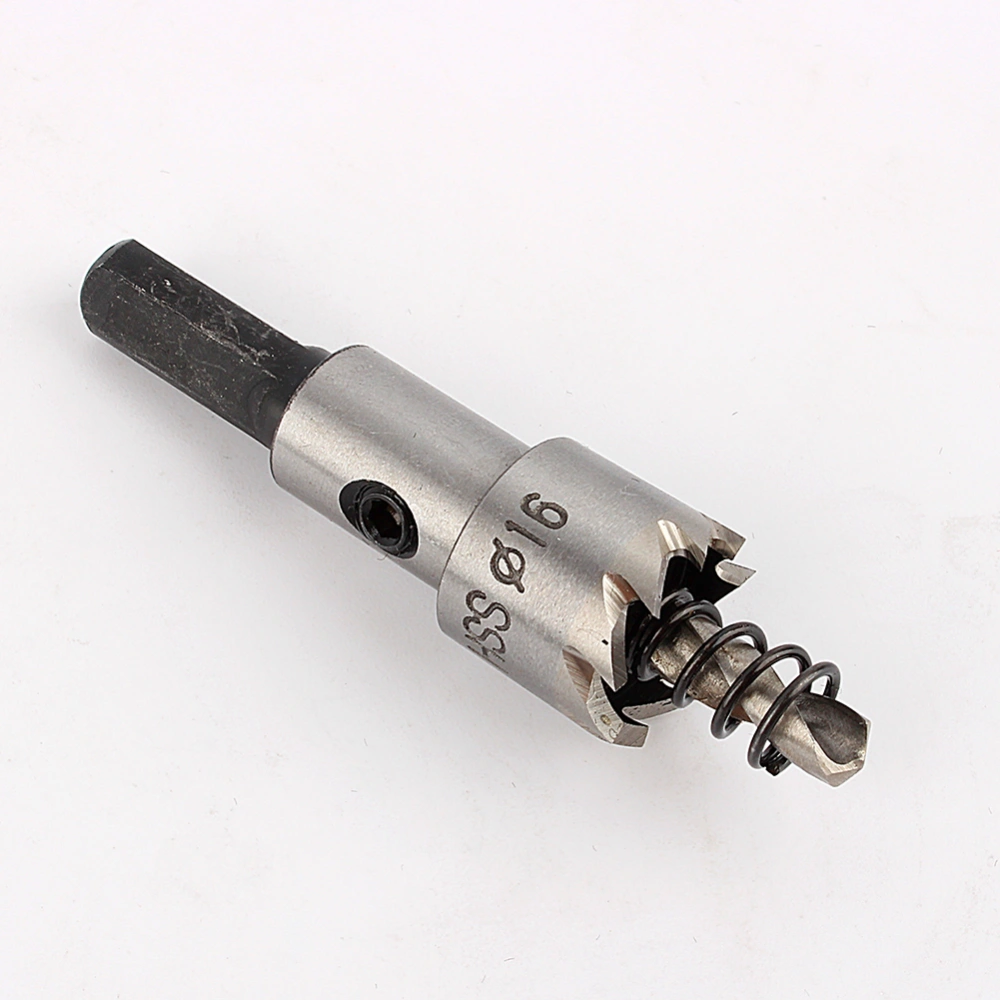 Stainless Steel Drill Bit Metal Heavy Duty Hole Saw Cutter tool 16mm