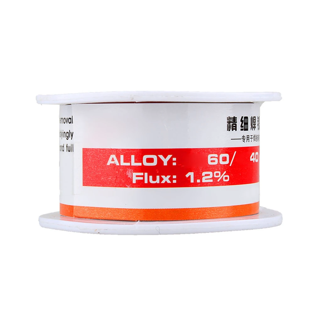 50g 0.6mm Tin Rosin Core Solder Soldering Wire Sn60/40 Flux 1.2%