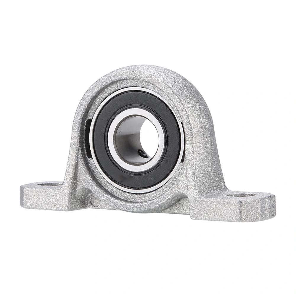 KP001 12mm Pillow Block Bearings Flange Bore Auto Self Adjust Center Mounted Support