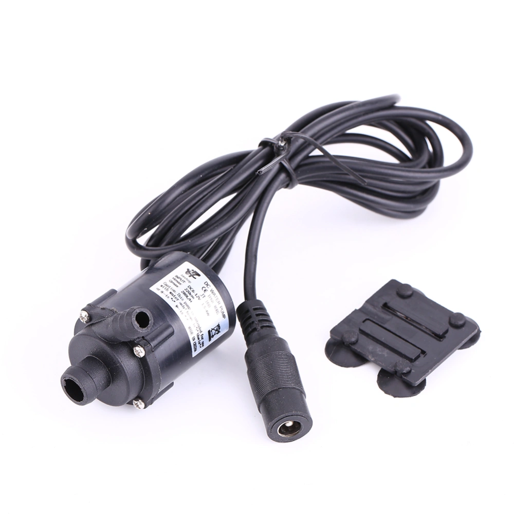 Low Pressure Pump DC 12V Micro Brushless Submersible Motor Water Pump Solar Cooling 200L/H