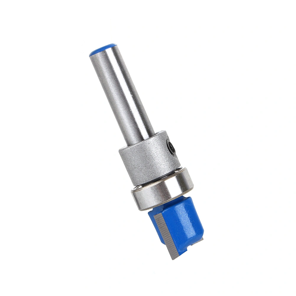 1/4" Top Bearing Flush Dual Blade Woodworking Milling Cutter Trim Router Bit Ne
