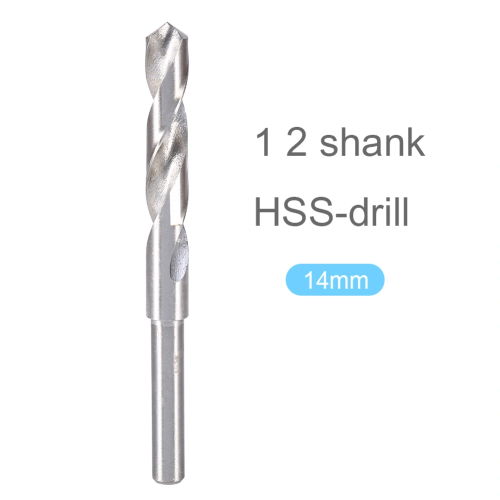 1/2" Milling Shank 4241 HSS High Speed Steel Blacksmiths Twist Drill Bit 14mm