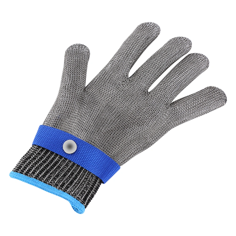 Cut Proof Stab Resistant Stainless Steel Wire Metal Mesh Butcher Cotton Glove