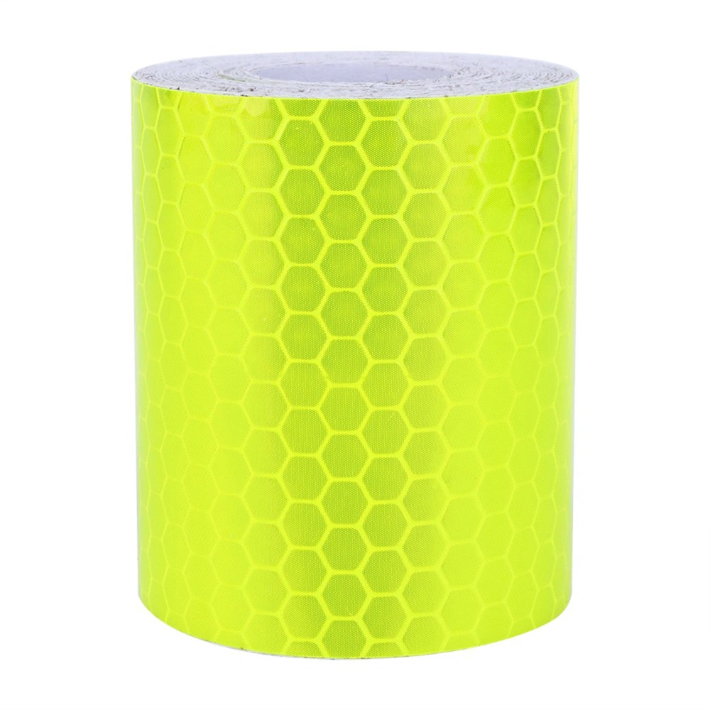 Fluorescence Pure Safety Reflective Car Wall Sticker Warning Tape Roll 300cm