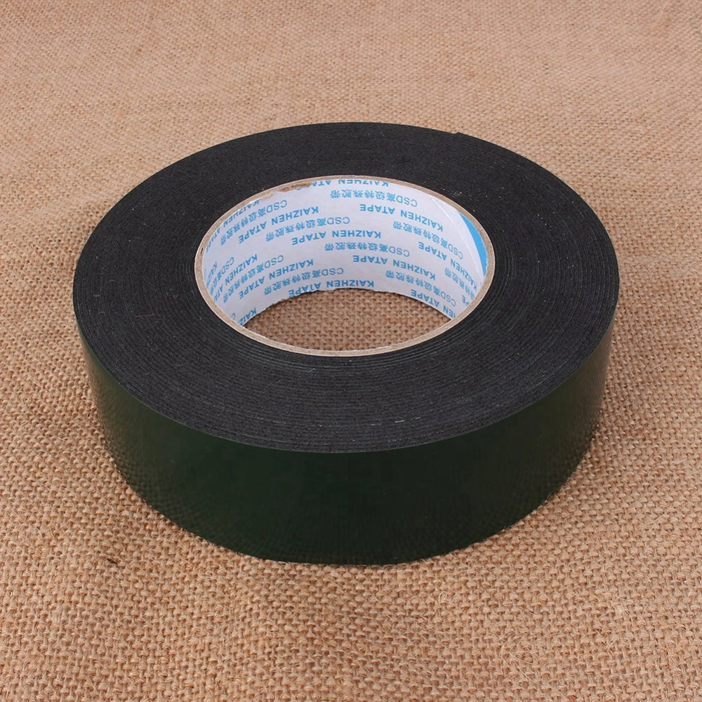 10m Super Strong Waterproof Self Adhesive Double Sided Foam Tape Black Color