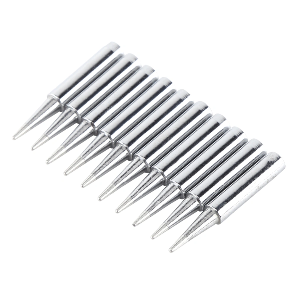 10Pcs Lead free Soldering Solder Iron Tips Rework Station Tool 900M-T-B