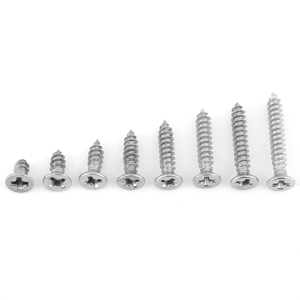 Practical M3 Countersunk Self Tapping Screws SS304 (Flat head)