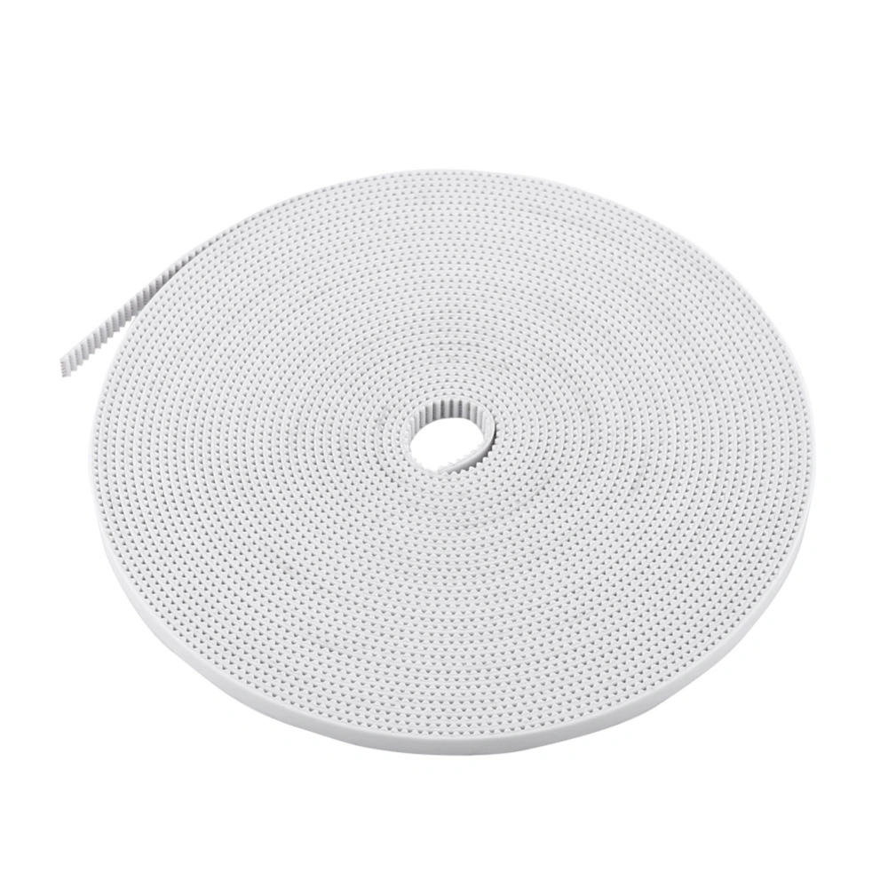 10M White Open Timing Belt Width 6mm PU with Steel Core 3D Printer Accessory