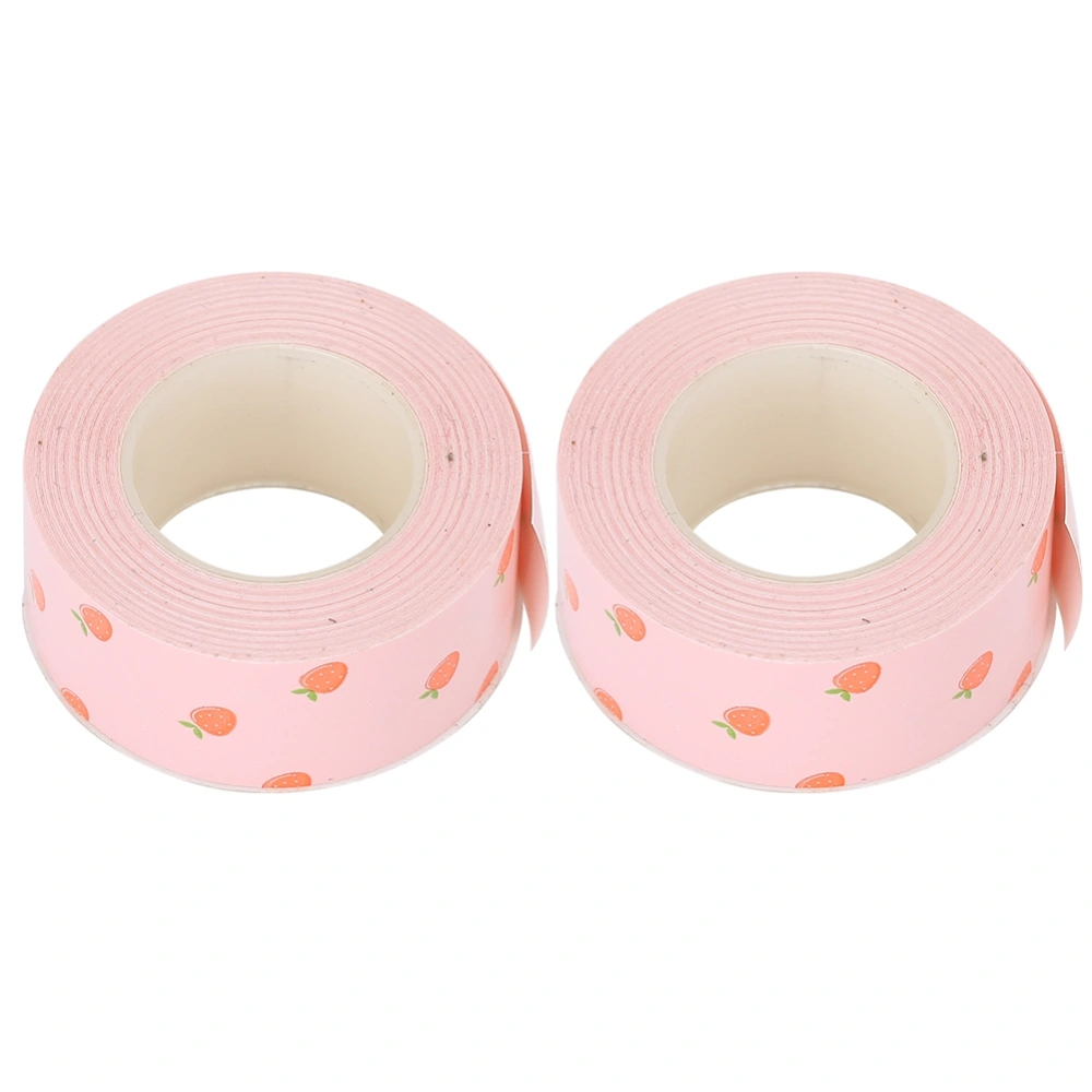 2 Packs Print Label Tape for KINGJIM TEPRA LR5C Labeler Thermal Paper Office Supplies (EQT042)