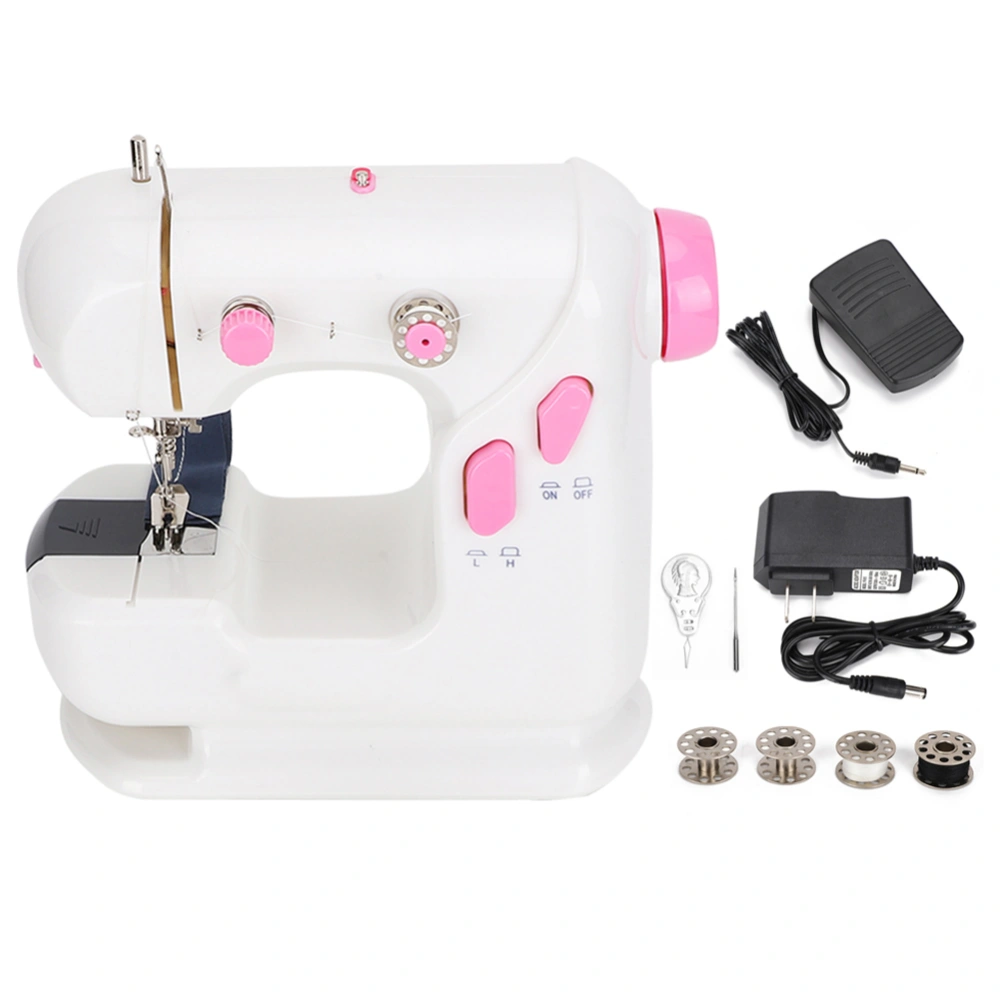 Household Sewing Machine Electric Desktop Mini Metal Thick Upgrade US Plug 110-220v