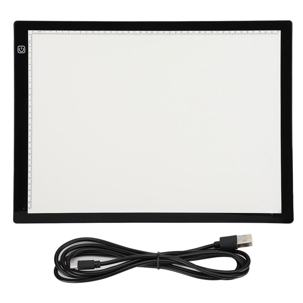 A3 Drawing Tablets LED Lighted Drawing Board Pad Dimmable Tracing Table Copy PadsA3-JC（ Covered Edge with Magnetic）