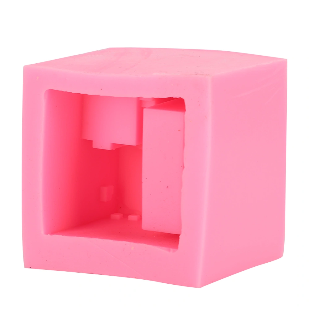 Stylish House Shape Silicone Mold Soap Concrete Molds DIY Accessories Architecture Decoration