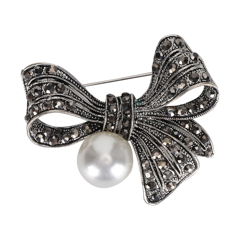 Vintage Alloy Rhinestones Brooch Alloy Lapel Pin Scarf Clothes Decoration Accessory2039