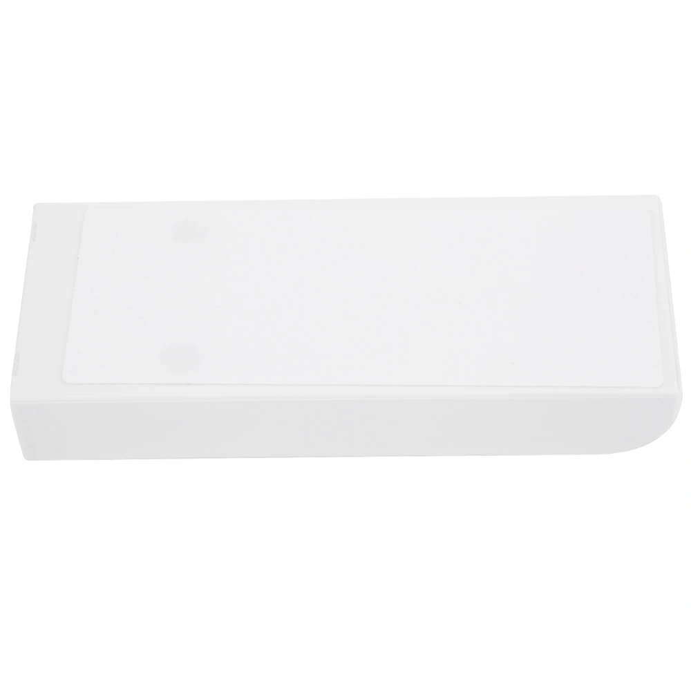 Under Paste Desk Organizer White ABS Plastic Desk Storage Box Stationery Office Supplies