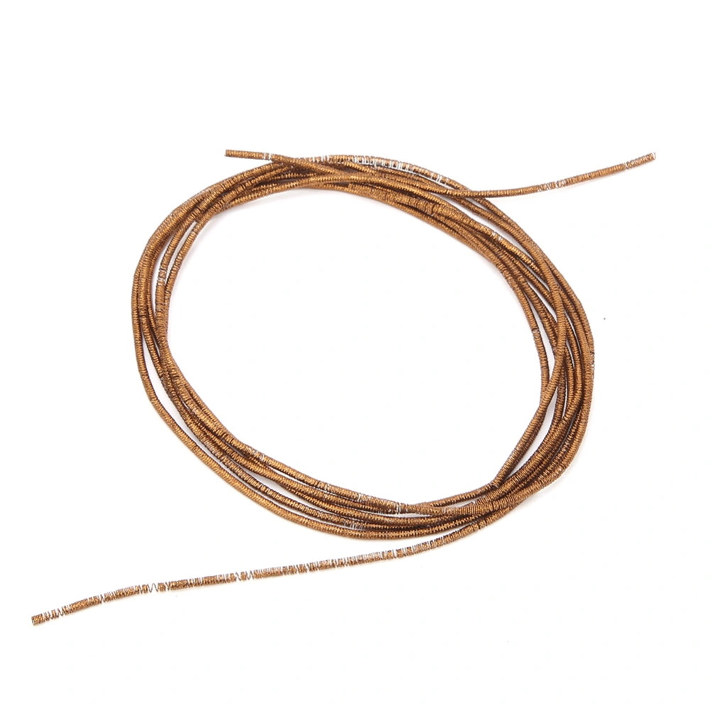 Embroidery Thread Copper Wire Sewing Stitching Gloss 1.5mm Dia. Manual DIY StringCoffee