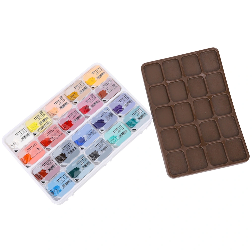 20 Colors Watercolor Pigment 30mL Harmless Gouache Paint Set for Artist Drawing Accessoy