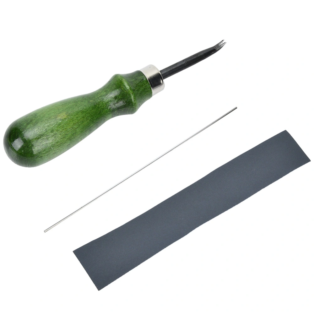 0.6mm-1.4mm Professional Beveler DIY Accessory Leather Craft Edge Cutting Tool (0.6mm)