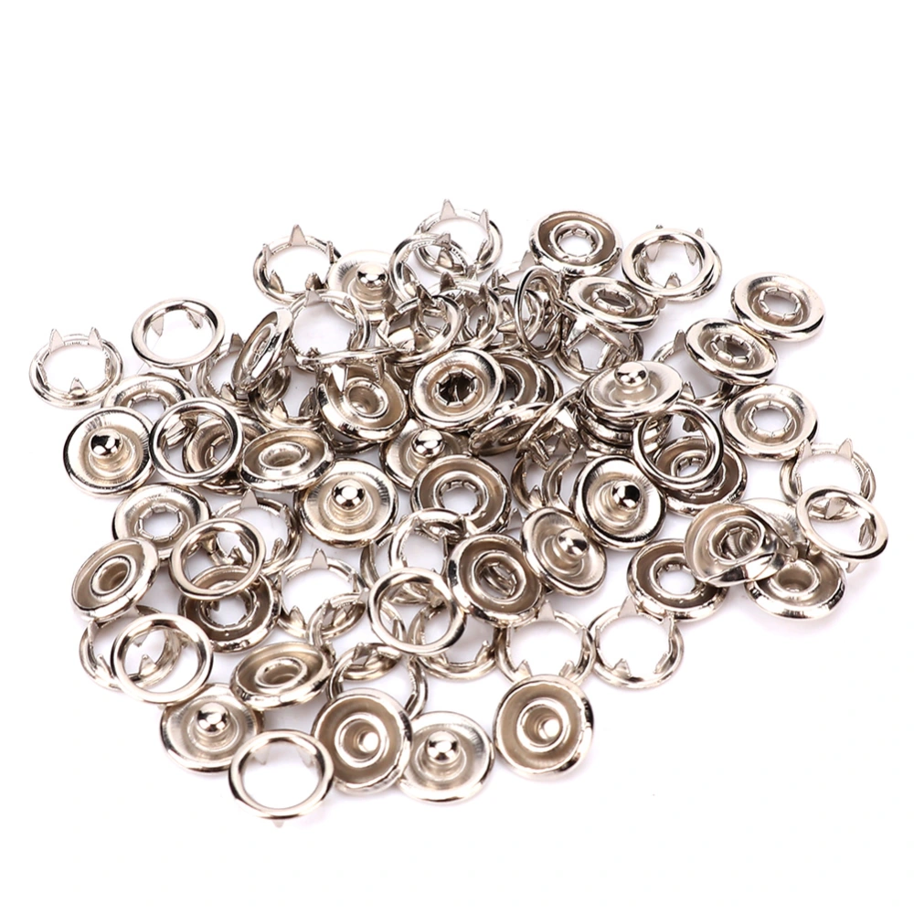 50 pcs Hollow Button Environmental Friendly Non Toxic Infant Button Clothing Accessory(11mm)