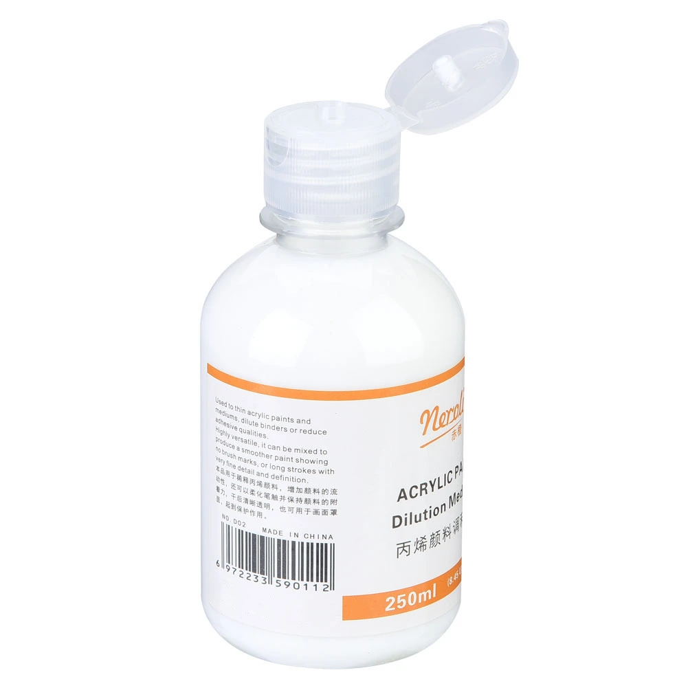 Artists Acrylic Paint Pouring Fluid Effect Medium Art Accessories (250ml)
