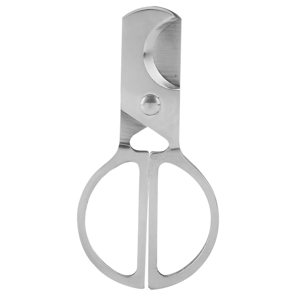 Portable Stainless Steel Pocket Double Blade Cigar Cutter Knife Scissors