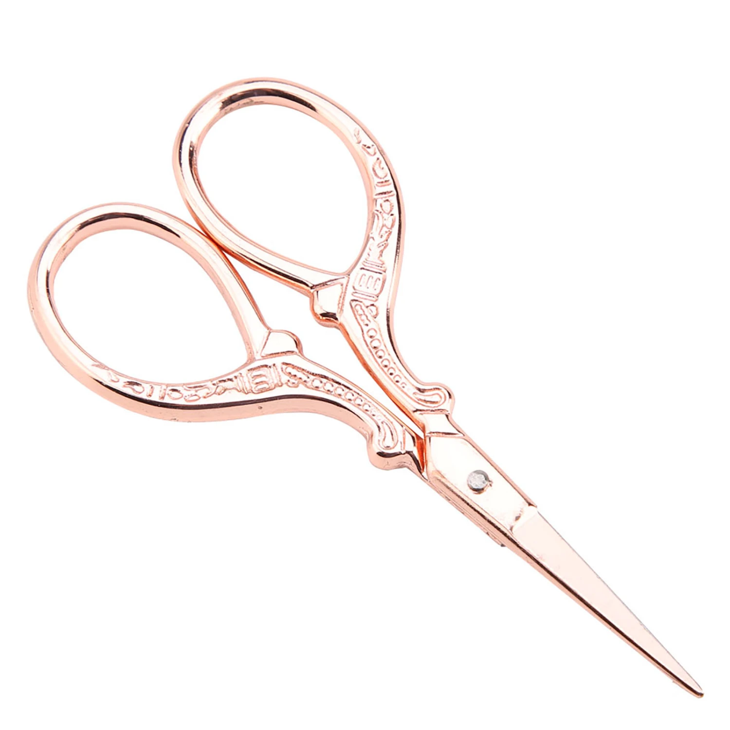 DIY Cross stitch Antique Sewing Shears Dresser Embroidery Tool Small Scissor(rose)