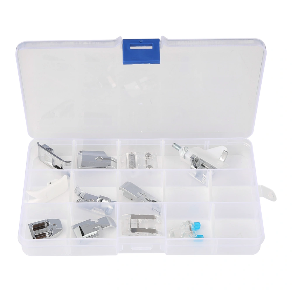 11PCS Multifunctional Sewing Machine Parts Press Foot Sew Machine Accessories Kit Set (#02)