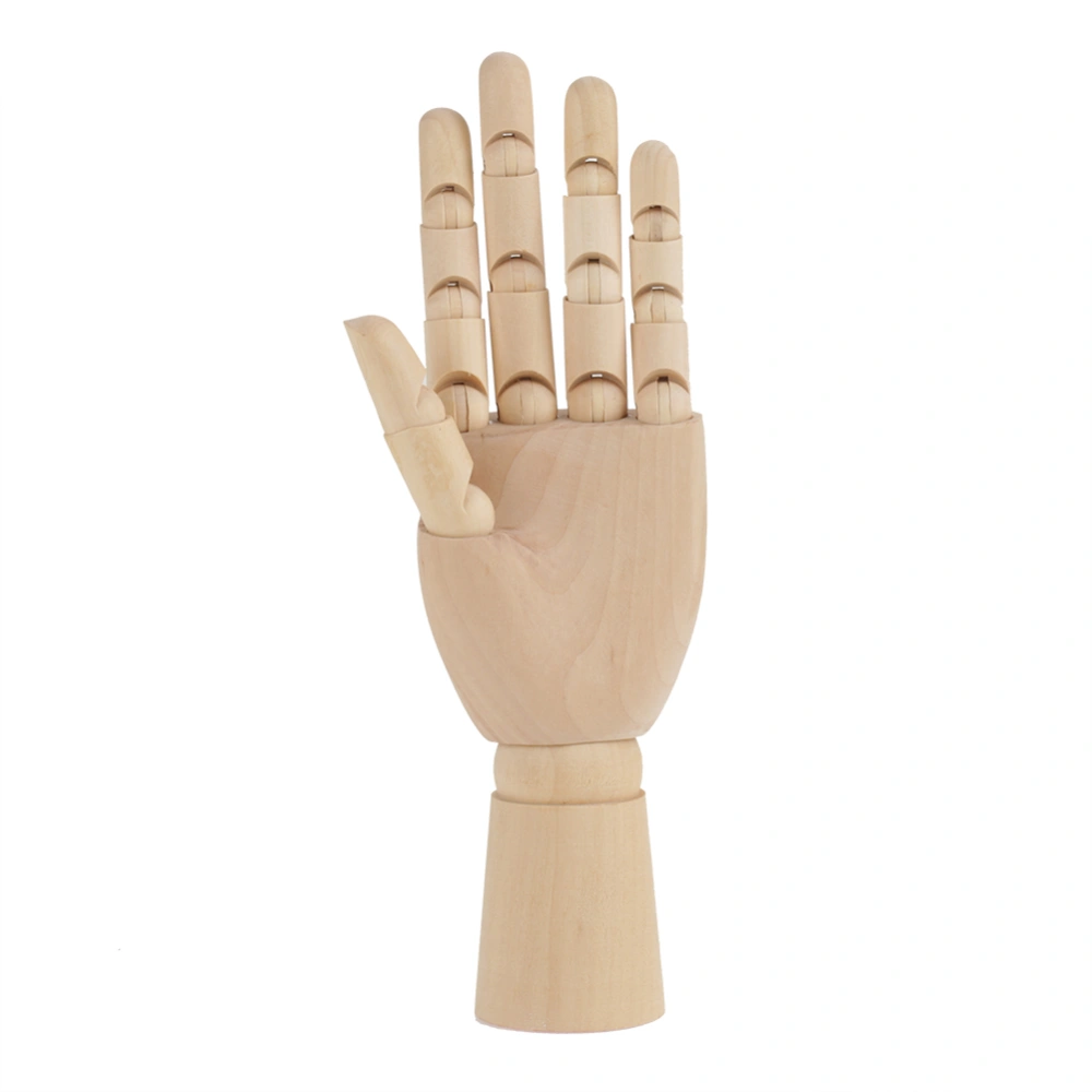 Women Hand Body Artist Model Jointed Articulated Wood Sculpture Mannequin Wooden (#3)