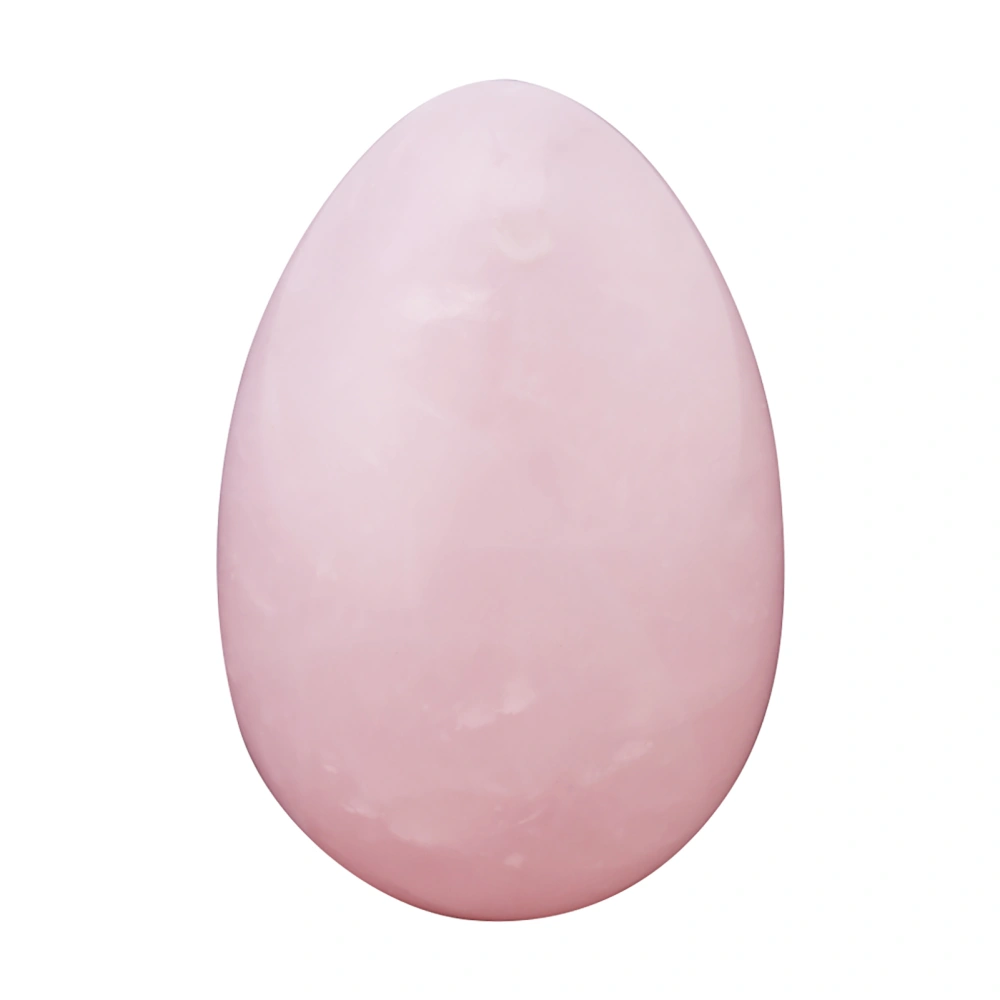 Egg Shaped Rose Quartz Yoni Egg Massage Stone Postpartum Recovery Kegel Exercise Gemstone