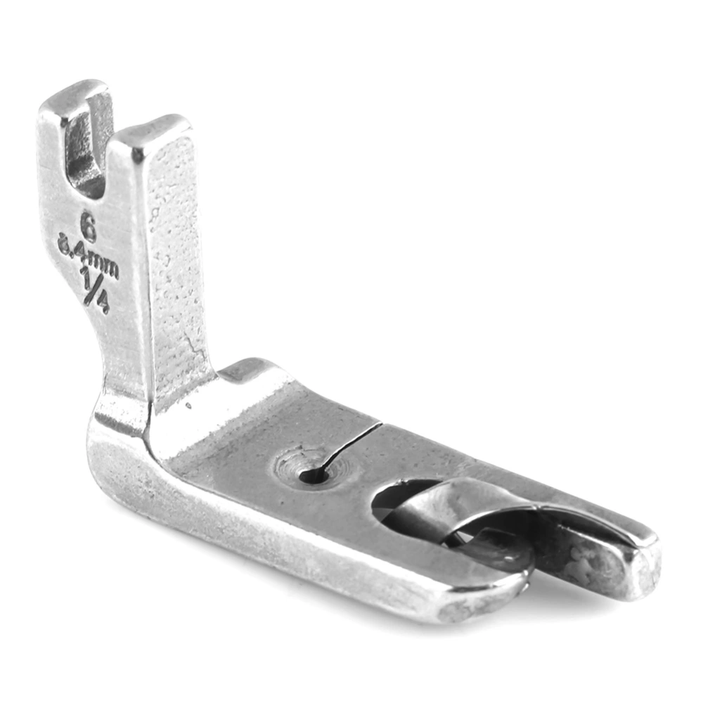 Universal Industrial Single needle Fat Bed Sewing Machine Rolled Hem Presser Foot (6.4MM)