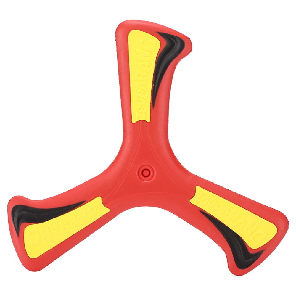 3 Blade Throw Catch Toy Flying Toy for Kids Outdoor ParentChild Interactive Game(Red )