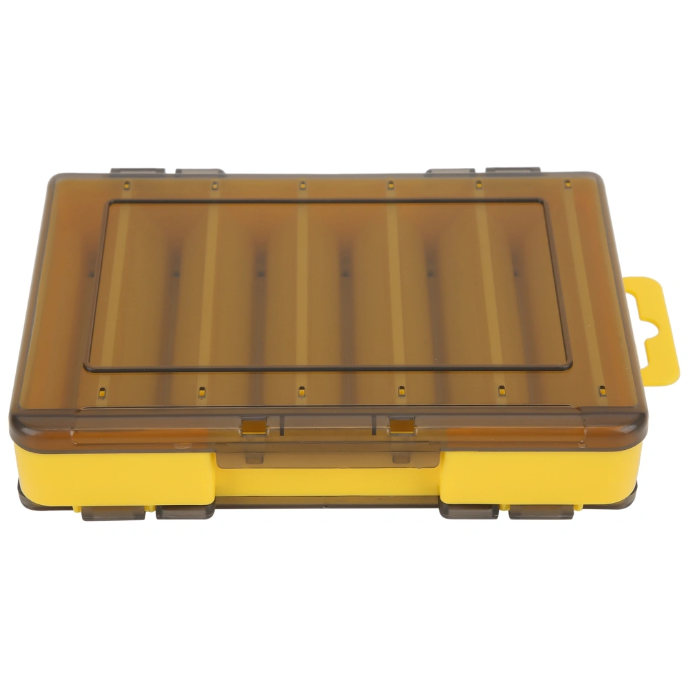 Small Polypropylene Fishing Tackle Hook Preservation Box with Buckle Fishing SuppliesYellow