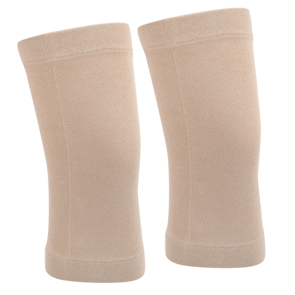 2pcs Compression Knee Sleeve Ultrathin Cotton Seamless Knee Brace Support for Pain Relief