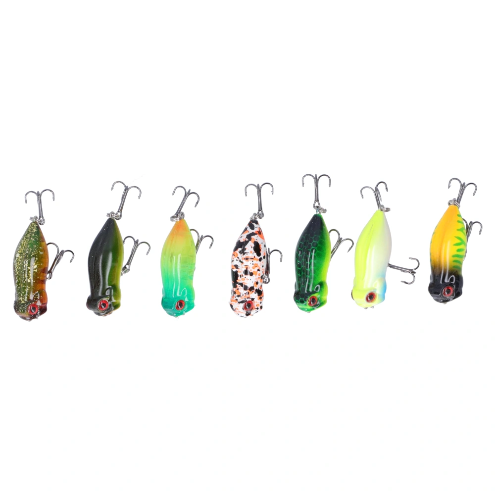 Fishing Lure Sinking Luya Hard Fishhook Simulation Bait 3D Fish Artificial Spinning Tackle