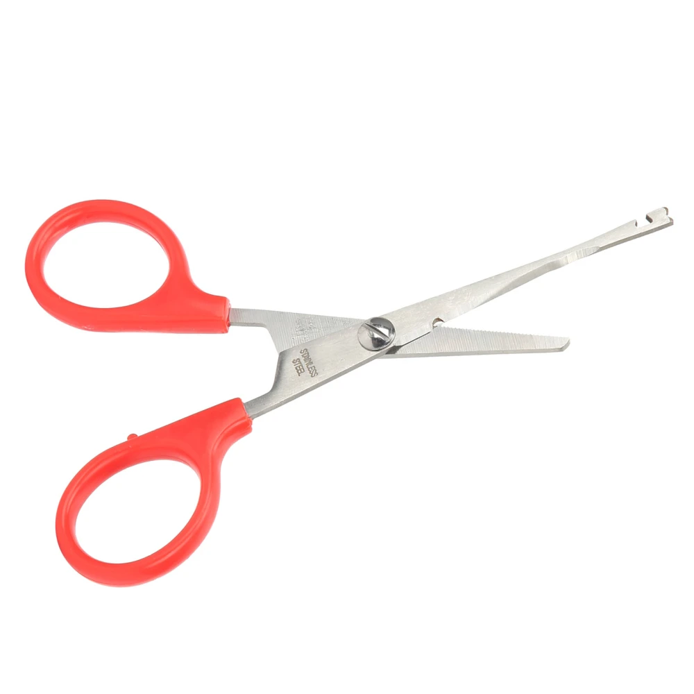 MultiFunctional Fishing Scissors Stainless Steel Hook Remover Line Cutter for Dyneema