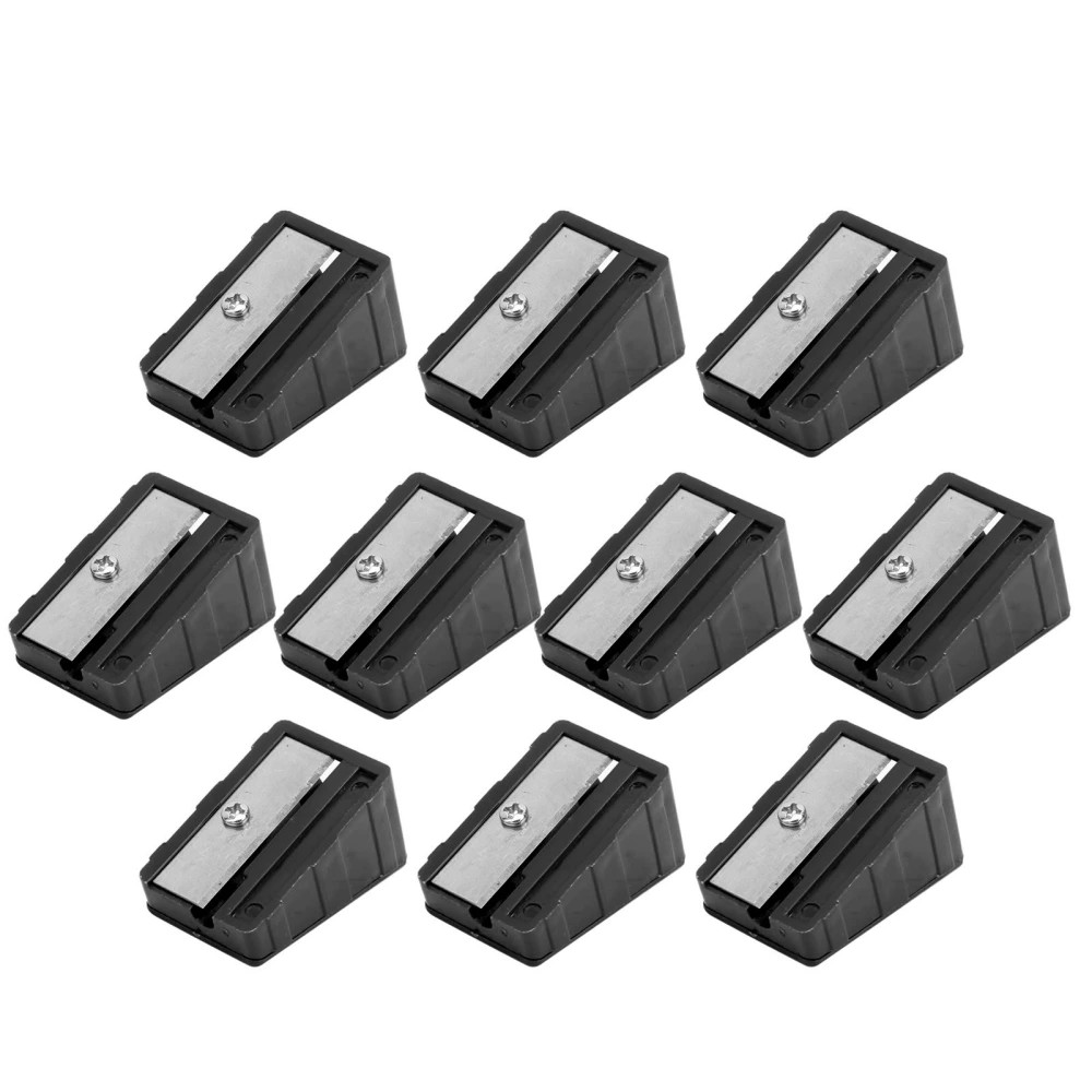 10Pcs Portable Billiard Cues Tip Shaper Corrector Supply Accessory Pencil Sharpener Shapeblack