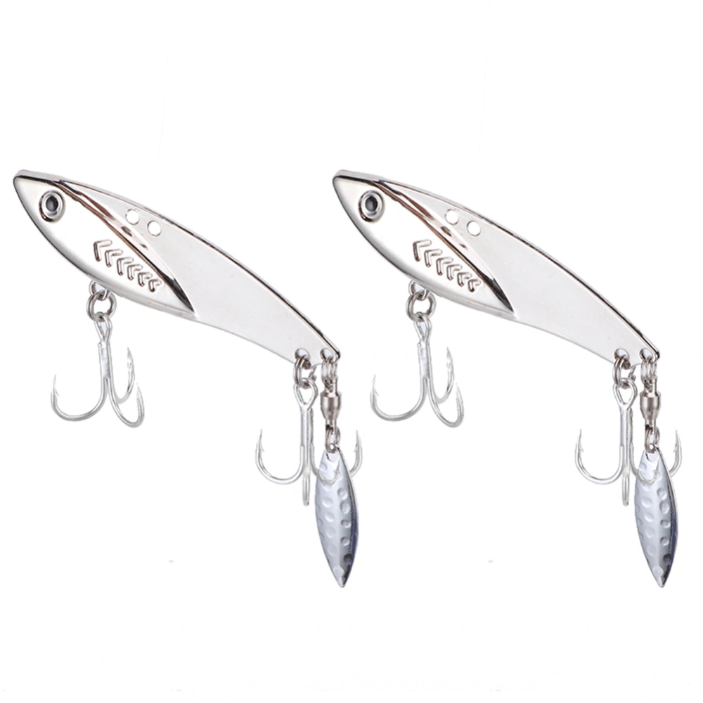 2PCS Metal Artificial Lure 10g/14g/20g/30g Weever All Swimming Layer Hard Bait Fishing Tackle20g