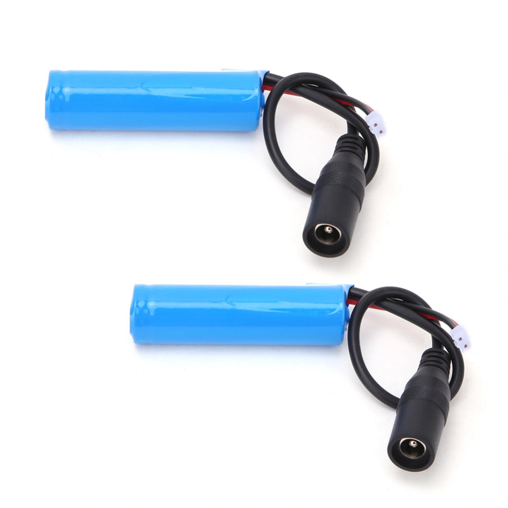 2Pcs/Set RC Boat Model Battery Accessory Replacement Part Fit for Flytec V002