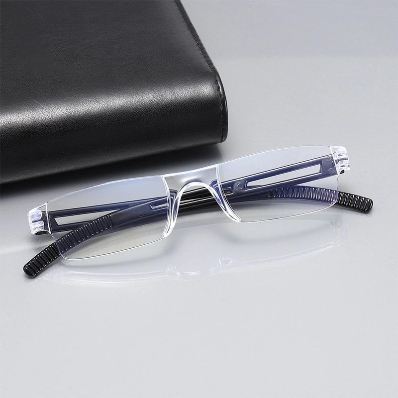 Fashion Unisex Lightweight Antifraying Rimless Reading Glasses Eyeglasses +1.0/+1.5/2.0/+2.5/+3.0/+3.5/+4.0 AP