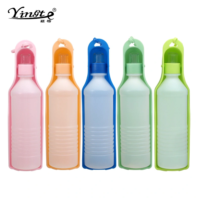 250ML Outdoor Portable Pet Dog Water Bottles Foldable Tank Drinking Design Travelling Bowl Feeding Dispenser