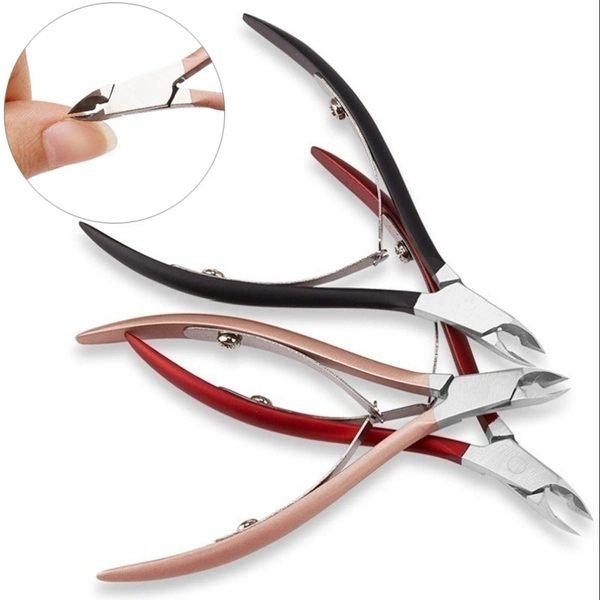 Nail Cuticle Pusher Tweezer Cutter Nipper Clippers Dead Skin Remover Manicure Art Grooming Tool Beauty Nail Pliers